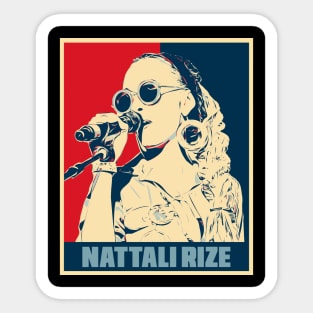 Nattali Rize Reggae Hope Poster Popart Sticker